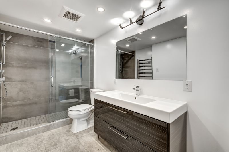 Bathroom with Custom Storage